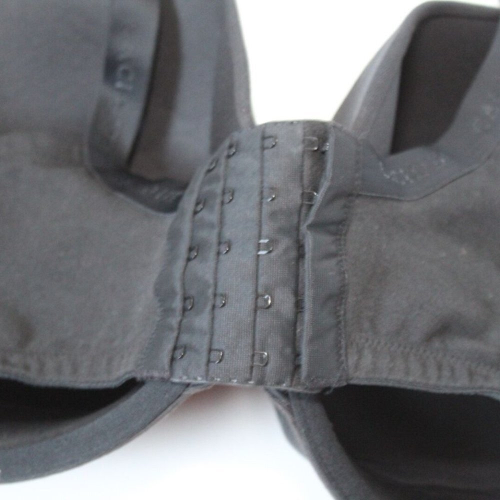✨2/$20 Cacique Lane Bryant Lightly Lined Full Coverage Bra Black Size 46DDD - Picture 7 of 11